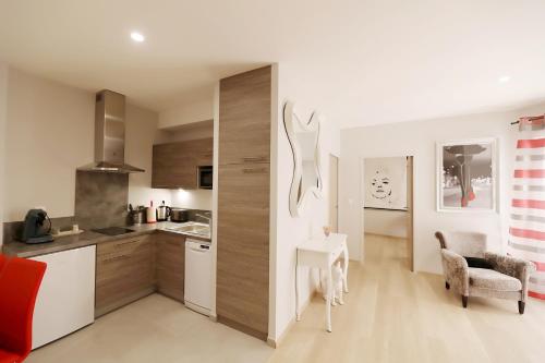 Dapur atau dapur kecil di Le Porta 5