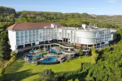 an aerial view of a hotel at Swiss-Belresort Pecatu in Uluwatu