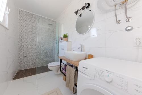 Koupelna v ubytování Apartment Lara