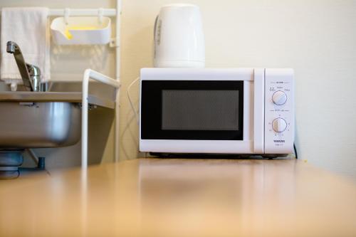 Una cocina o cocineta en The road to Mt.Fuji