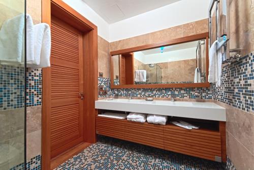 Kúpeľňa v ubytovaní Ca' Venar