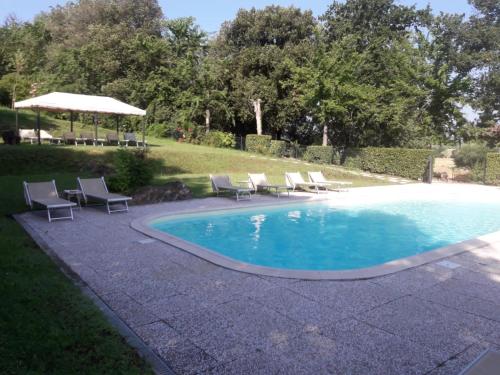 Πισίνα στο ή κοντά στο Il Borgo di Villa Castelletti Country Hotel
