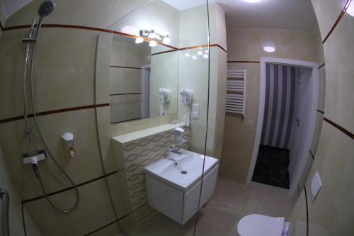 Ванная комната в Hotel Lord
