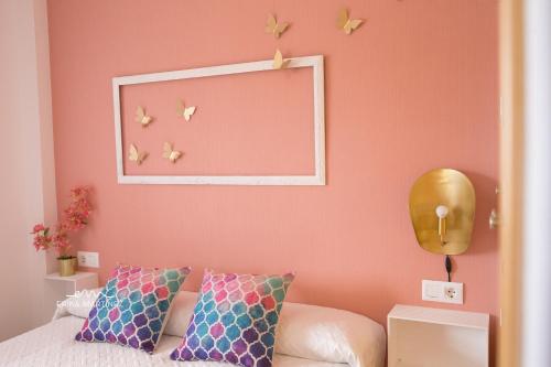 Postel nebo postele na pokoji v ubytování Apartamento Navajas MRZ Rentals