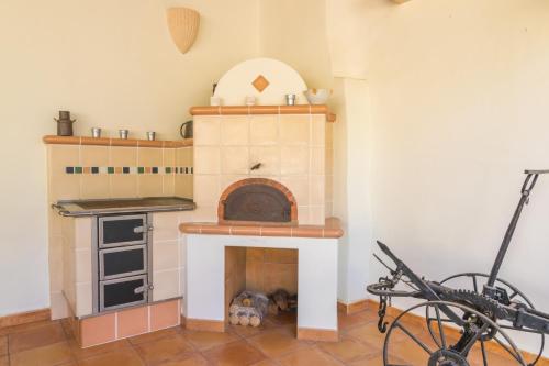 Η κουζίνα ή μικρή κουζίνα στο Sa Verdera