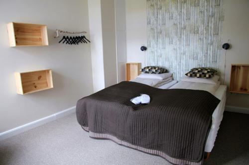 Cama o camas de una habitación en Stevns Klint Strandpension