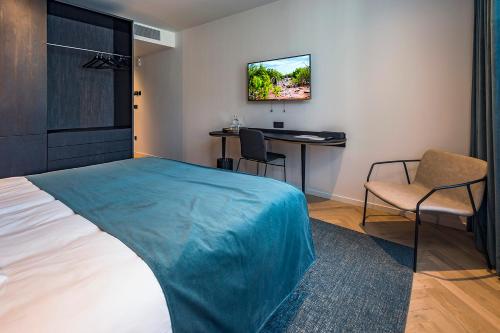 Postel nebo postele na pokoji v ubytování Designhotel Beila
