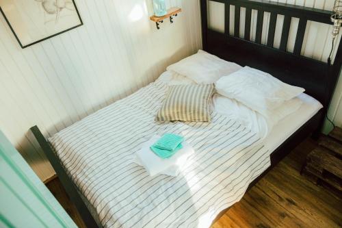Cama o camas de una habitación en Mulakot Cosy Cabins