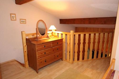 Postel nebo postele na pokoji v ubytování Le Duplex d'Aussois