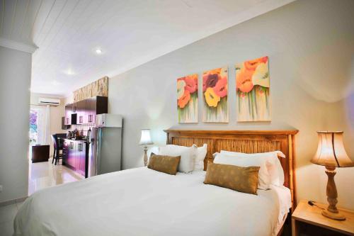 Katil atau katil-katil dalam bilik di Accommodation at Vans No Loadshedding