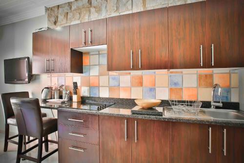 Dapur atau dapur kecil di Accommodation at Vans No Loadshedding