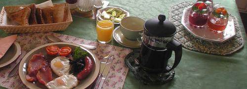 B&Bの敷地内または近くでの食事または食べ物