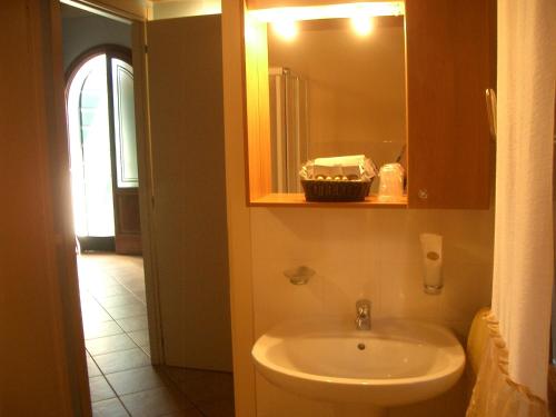 Koupelna v ubytování B&B Borgo Tre Case