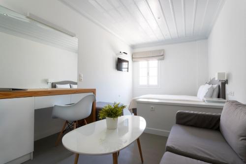 Posezení v ubytování Guesthouse Niriides
