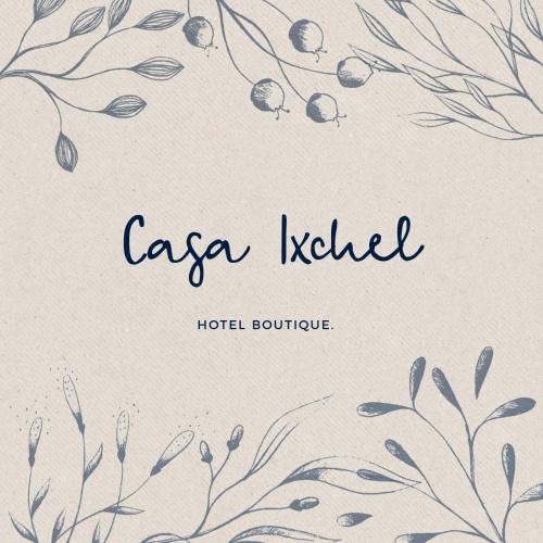 a invitation to a hotel boutique with flowers and plants at Casa Ixchel - 700m to Downtown, WiFi, Hot Water, AC in Valladolid