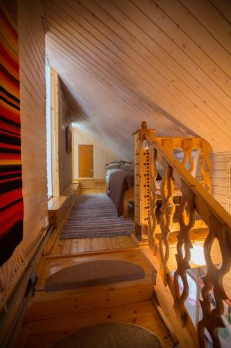 Llit o llits en una habitació de Villa Havula