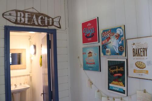 A bathroom at Lo Chalet dell'Artista