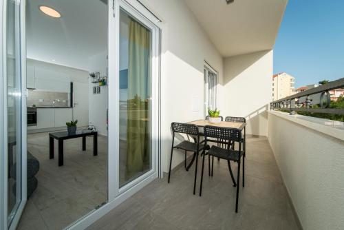 Balkoni atau teres di Apartmani Spiline - Mia