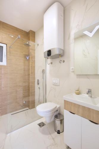 Un baño de Villa Lazy Hill