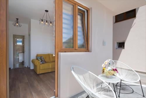 Un lugar para sentarse en Villa Lazy Hill