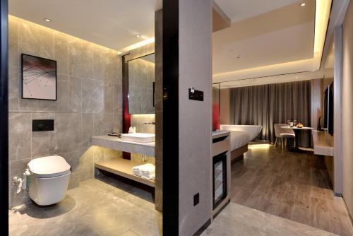 Koupelna v ubytování Mercure Taiyuan Changfeng Street