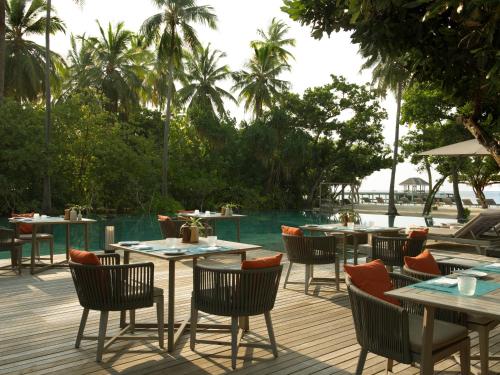 Landskap semula jadi dekat dengan resort