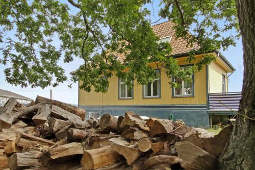 Budynek, w którym mieści się apartament