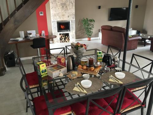 Jídlo v bed and breakfast nebo okolí