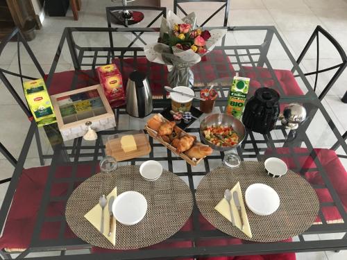 Jídlo v bed and breakfast nebo okolí