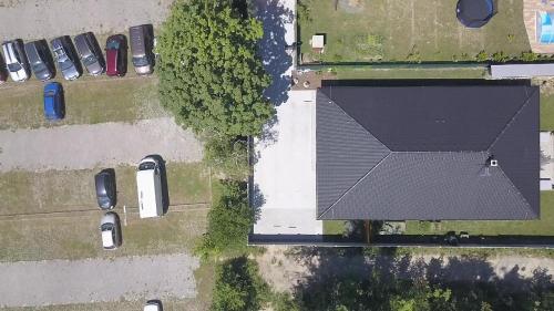 Blick auf Apartmán Dubová aus der Vogelperspektive