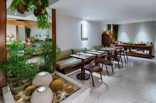Χώρος καθιστικού στο Silverland Min Hotel