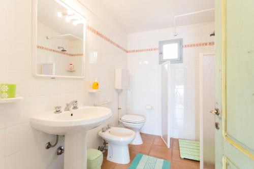 Koupelna v ubytování Casa Carlotta