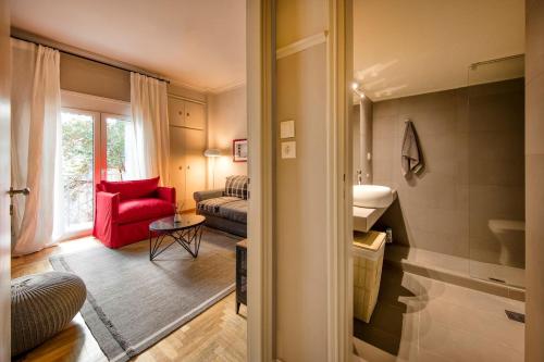 Kúpeľňa v ubytovaní Brand new Modern Apartment with satellite TV