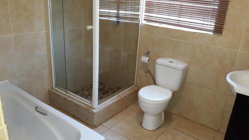 Koupelna v ubytování Goedehoop Guesthouse