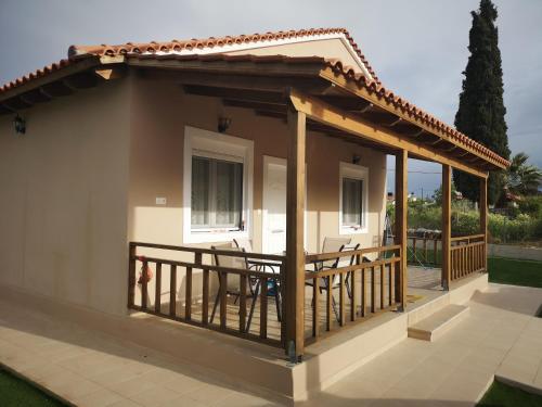 Балкон или терраса в Villa ARETOUSA - Cretan Hospitality