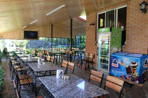 Restaurace v ubytování Hotel Evrazia