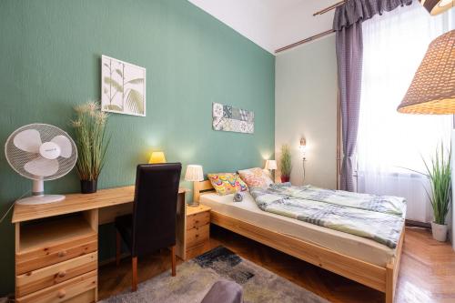 Voodi või voodid majutusasutuse Pesto Hostel toas