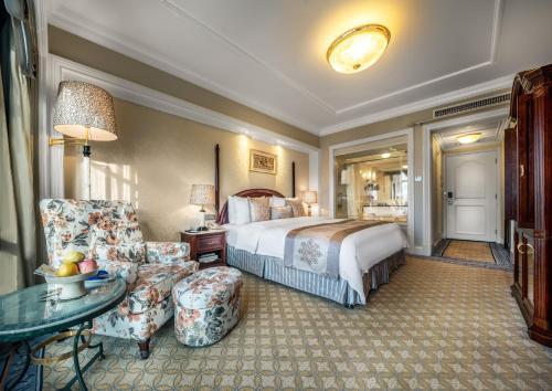 Ένα ή περισσότερα κρεβάτια σε δωμάτιο στο Green Lake Hotel