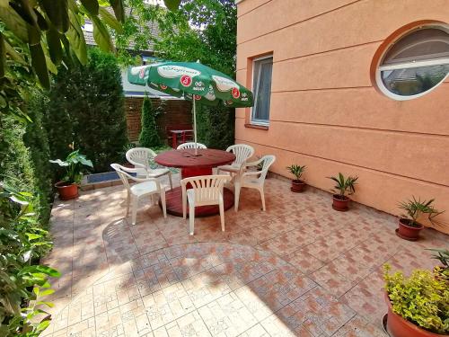 Kawasan patio atau luaran di Villa AIDA Apartman