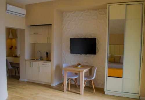 Apartments Kanにあるキッチンまたは簡易キッチン