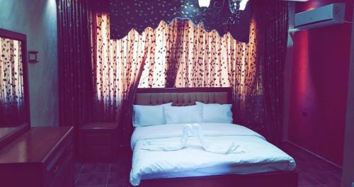 Katil atau katil-katil dalam bilik di Petra Villa