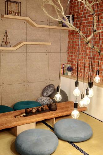 Posezení v ubytování BIRD series B&B&Hostel複合式民宿#本國旅客須先匯款