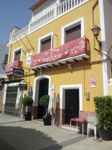 Edifici on està situat l'hostal o pensió