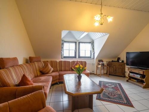 
Ein Sitzbereich in der Unterkunft Elegant Apartment in Eschfeld with Sauna
