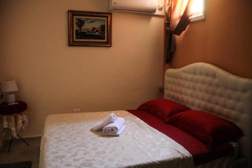 Postel nebo postele na pokoji v ubytování B&B Scipponate