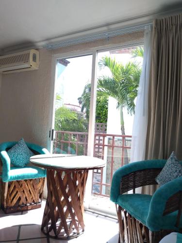 Hotel Posada Quinta Las Floresにあるシーティングエリア
