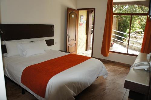 Cama o camas de una habitación en Monte Selva Hotel Spa Termal