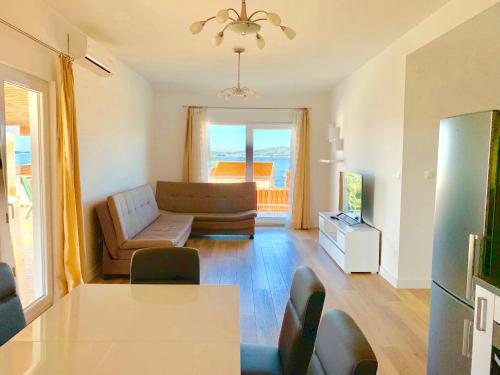 Posezení v ubytování Bibinje Comfort & Style Apartment 2nd floor