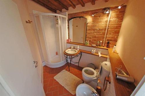 Kylpyhuone majoituspaikassa La Piaggia