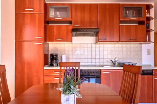 Dapur atau dapur kecil di Abby
